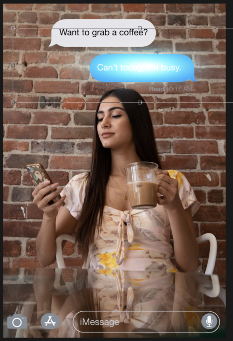 How To Make iMessage Text Bubbles In Photoshop - Text Bubble Overlays