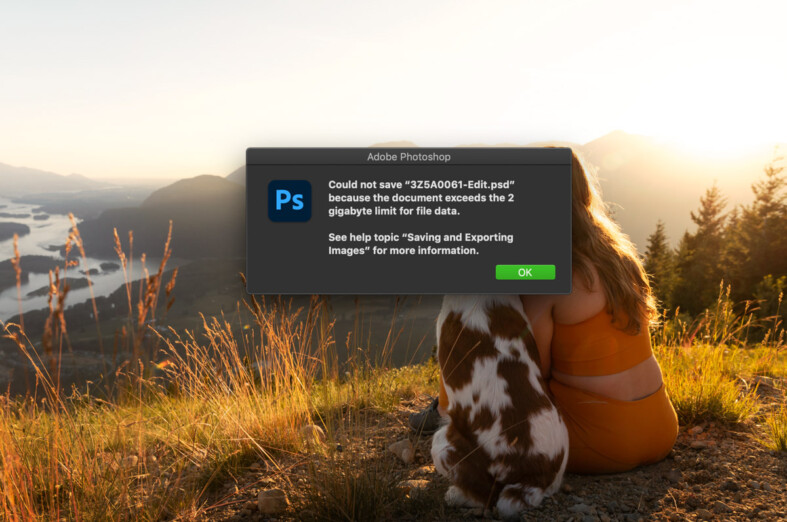 What To Do When A File Is Too Big To Save