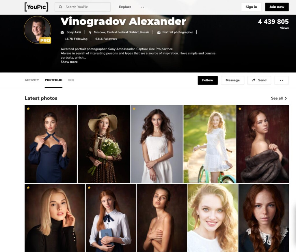 10 Best FREE Online Portfolio sites For Photographers