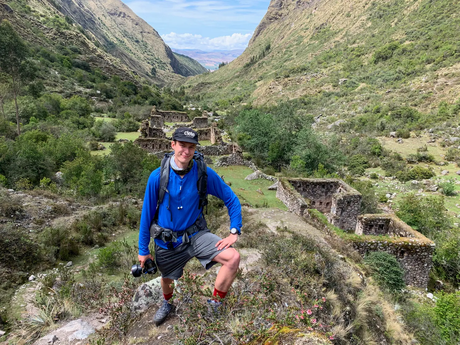 Brendan on location