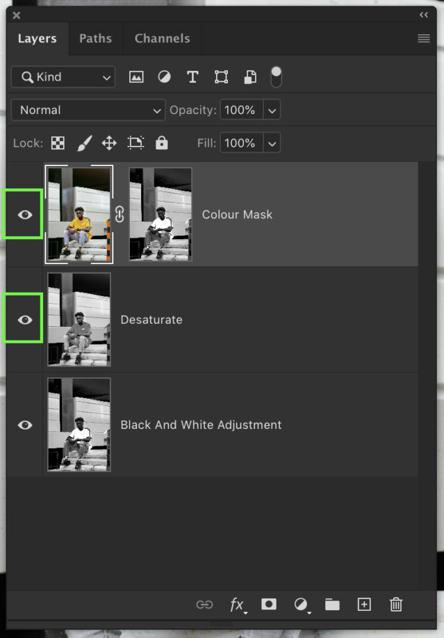 How To Make A Photo Black And White Except One Colour In